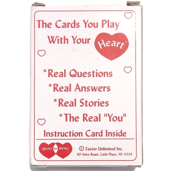 Couples Heart To Heart Conversation Cards Dating Cards - Picture 3 of 3
